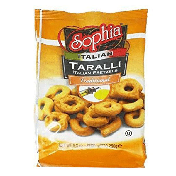 Dry Bread Rings Taralli-Traditional – 8.82 oz (250gr)